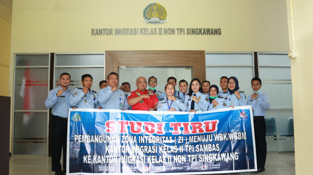Studi Tiru Kantor Imigrasi Sambas ke Kantor Imigrasi Singkawang